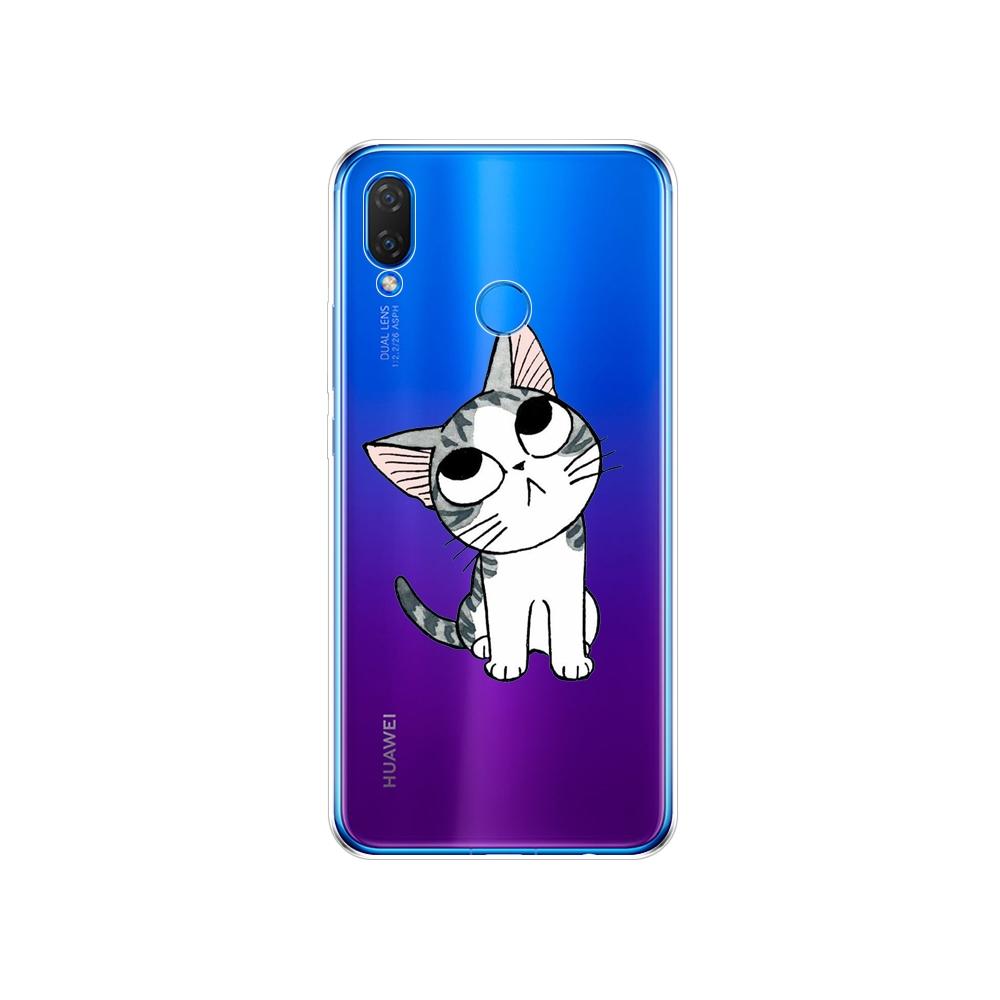Case For Huawei Nova 3 3i 3e Phone Case Soft Silicon TPU Cover For Nova3 Nova3i INE-LX2 INE-LX9 Cover Full 360 Protective Shell