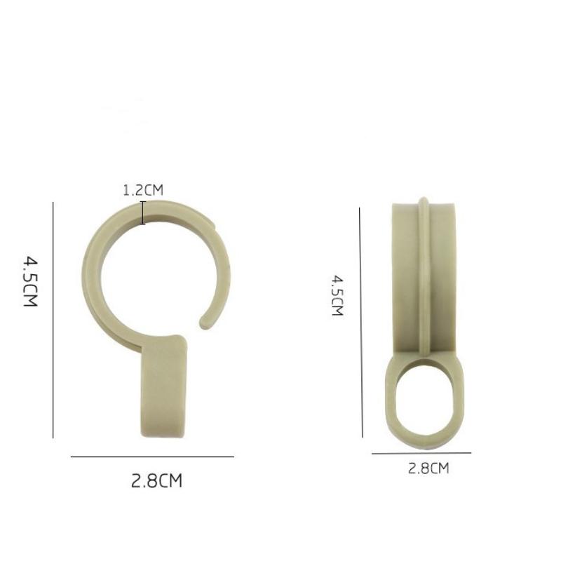 5pcs Non-slip Windproof Drying Hook Hanger Organizer