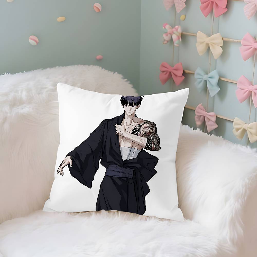 Anime KKaiju No  S Case Plush Fabric Soft Pillowcase Double Sided Print Cushion Cover Household Gifts
