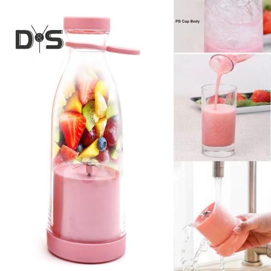 Portable Blender for Shakes Smoothies Rechargeable 420ml Juicer Cup Household Electric Juicer Cordless Smoothie Blender