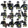 480 City Professional Police Special Police Building Block Small Particles Assembled Children'S Toys