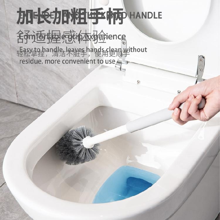 Ergonomic Silicone Toilet Cleaner High Pressure Plunger with Holder For Stubborn Clogs Space Saving Vertical Storage