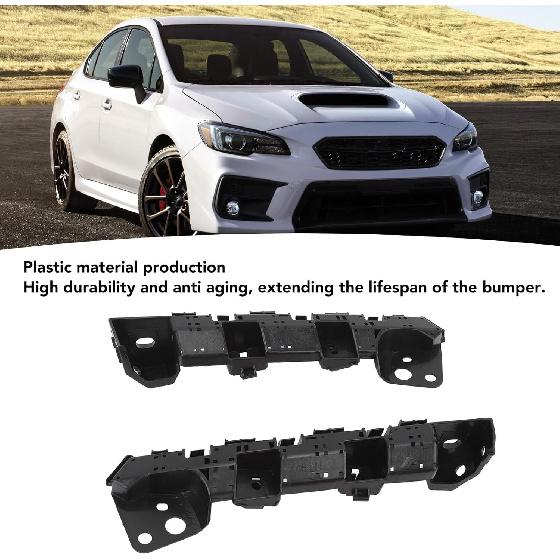 Front Bumper Bracket, Durable Plastic Replacement, Bumper Mount for Left Right Installation for 2015-2021 Vehicle Owners DIY Mechanics Home Repair