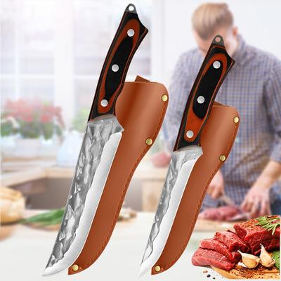 Kitchen Knife Meat Cleaver Stainless Steel Boning Knife Butcher Knife Vegetable Fruit Knife Cutter