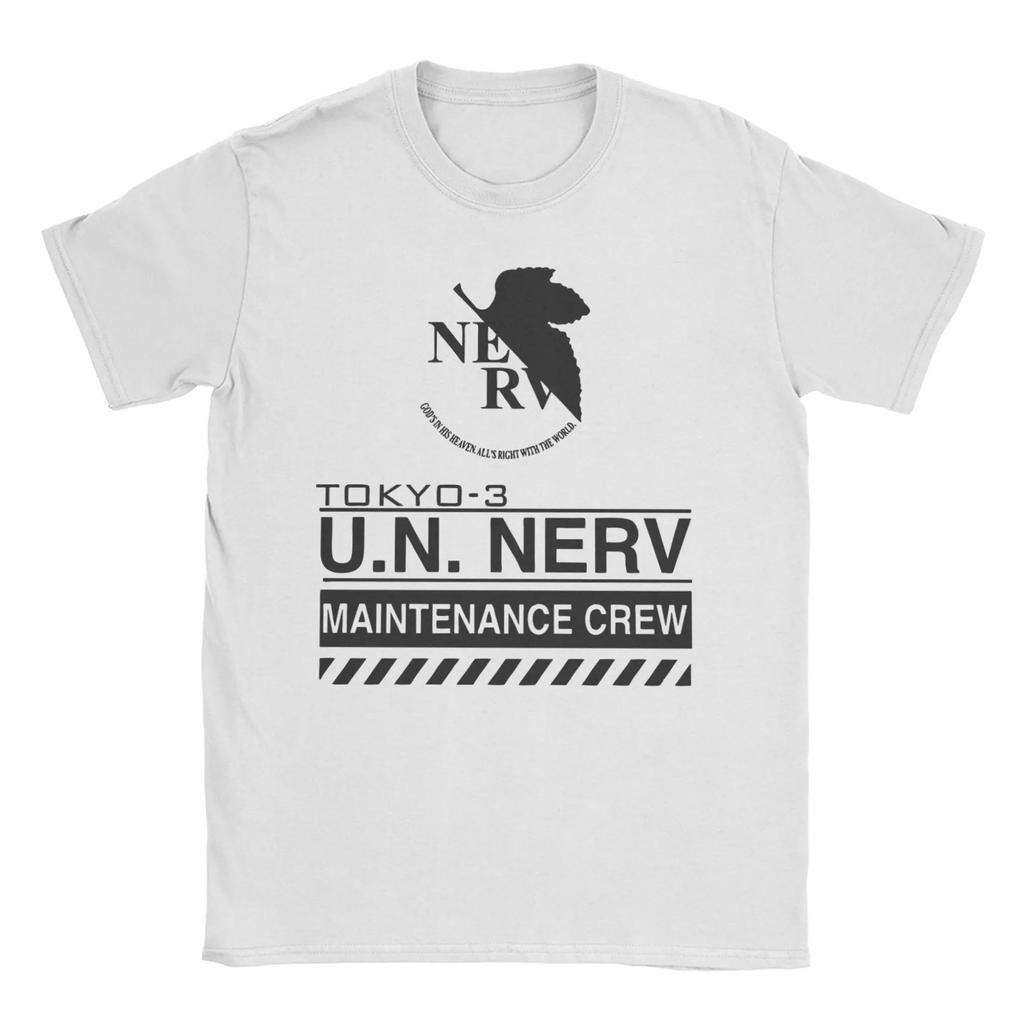 The End of EVA Unisexga T Shirt for Unisex Unisex Pure Cotton Vintage TShirts O Neck Tee Shirt Short Sleeve Tops New Arrival