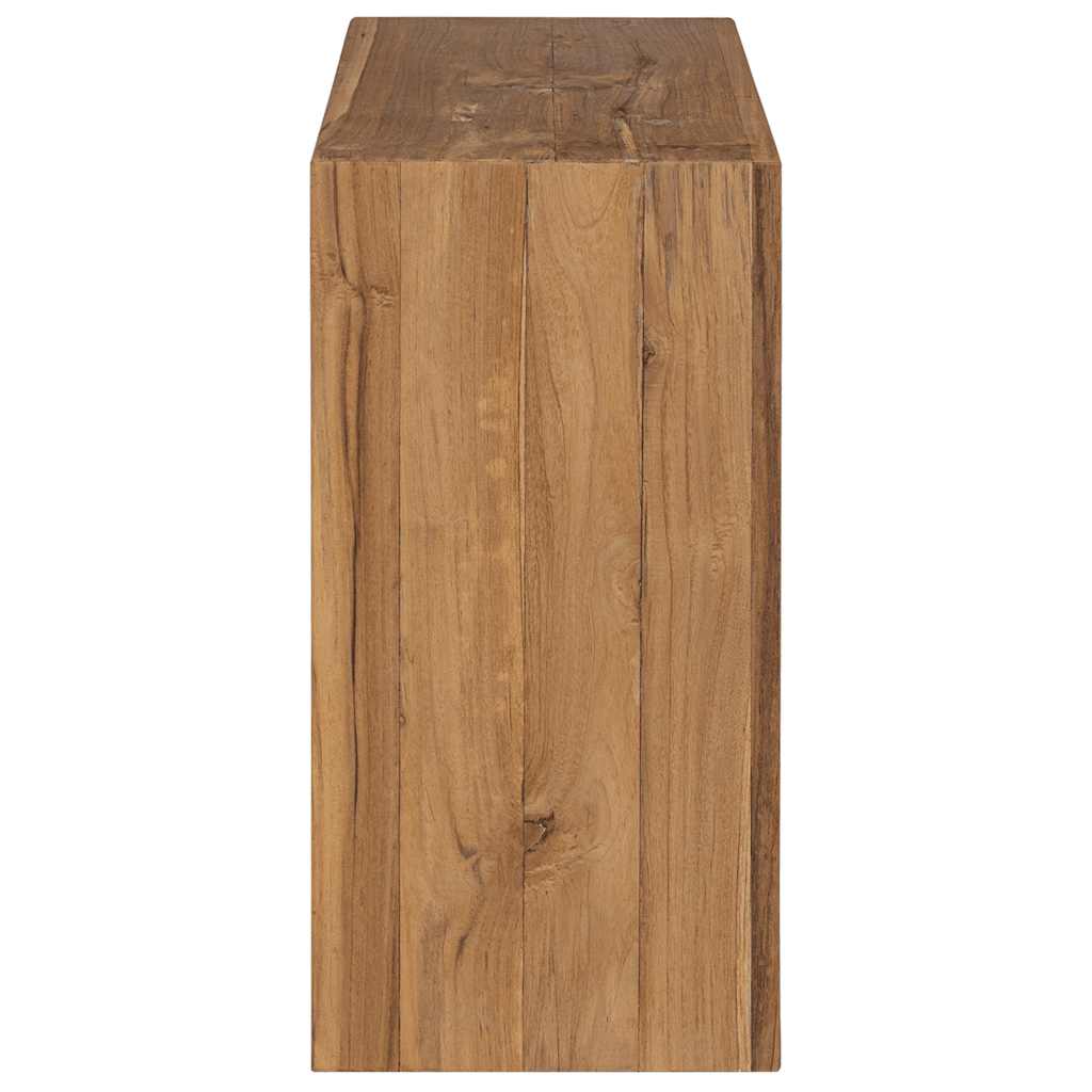 Sideboard 80 X 30 X 60 Cm Solid Teak Wood