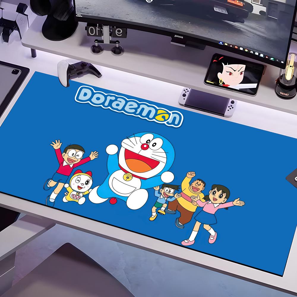 

Awesome E-D-doraemONs-ES Mouse Pad Multiple Sizes Large Square Computer Office Game Table Mats Rubber Anti-slip Mousepads 600x300x2mm