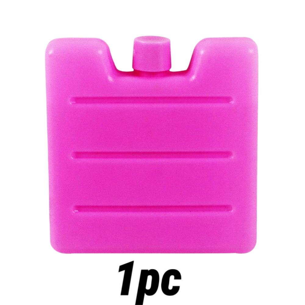 

1/8pc Reusable Gel Ice Blocks Cooler Bag Stackable Insulated Food Storage Freezer Pack for Lunch Box Outdoor Activities Ice Tray