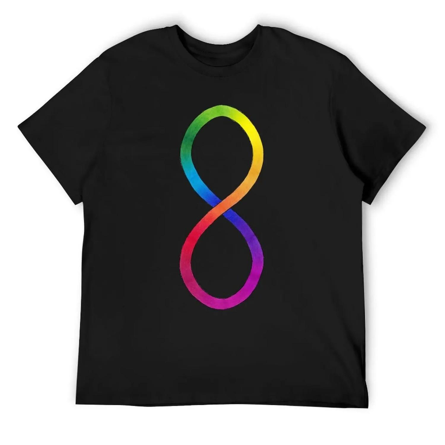 

Autistic Pride Symbol - Vertical T-Shirt clothes anime clothes Blouse summer tops mens plain t shirts XXXXXL різнокольоровий