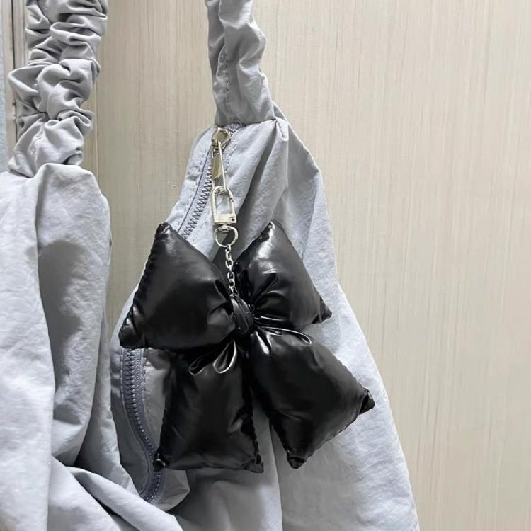 Chic Bowknot Keychain Phone Straps Chain Stylish Keyring for Fashion Enthusiasts