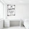 Vintage Rustic Metal Tin Sign 'No Soliciting Friends nendss nnighspors deliveries Welcome' Decorative Plaque for Home Cafe Man C