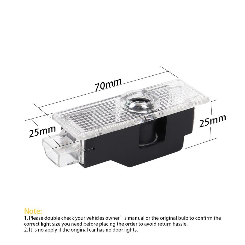 For BMW F10 F11 E87 E81 E82 E90 E91 E92 E93 F30 E60 E46 F10 X5 E70 LED Car Door Ghost Shadow Projector Welcome Light Accessories
