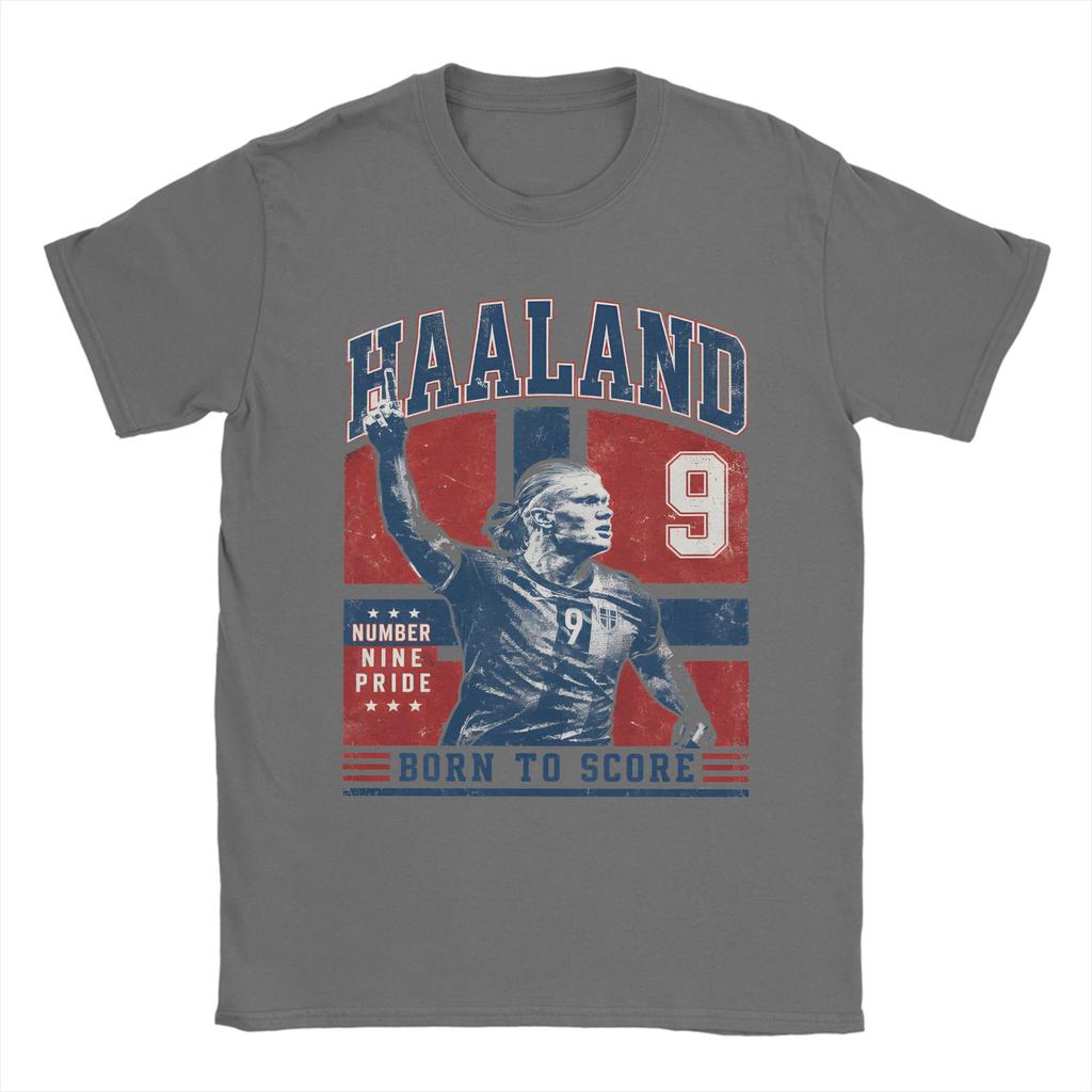 Haaland Norway 2026 TShirts Unisex Unisex Awesome Cotton Tee Shirt Crew Neck Short Sleeve T Shirt 6XL Tops