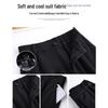 Women's High-Waisted A-Line Ice Silk Bermuda Shorts