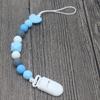 Baby Clip Chains Girls Silicone Teething Relief Beads Gift BPA Free