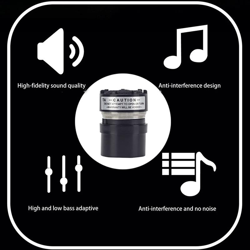 1Pc Dynamic Microphone Core,High Quality Microphone Replacement Cartridge Capsule For For Sm58 58A Microphone