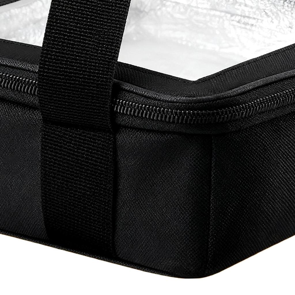Insulated Food Carrier Leakproof Insulated Portable Food Transport Bag Casserole Warmer For Transport Meal Delivery Serving