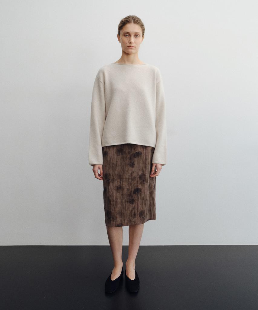 LOTE Baby Alpaca Boatneck Knit_2 Color