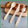 100pcs 16cm Disposable Wooden Spoon Fork Cutlery Set Wedding Birthday Party Tableware Decoration Supplies Dessert Cake Scoop