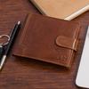 Men's Horizontal Classic Brown Leather Wallet Rfid Beltimore D39