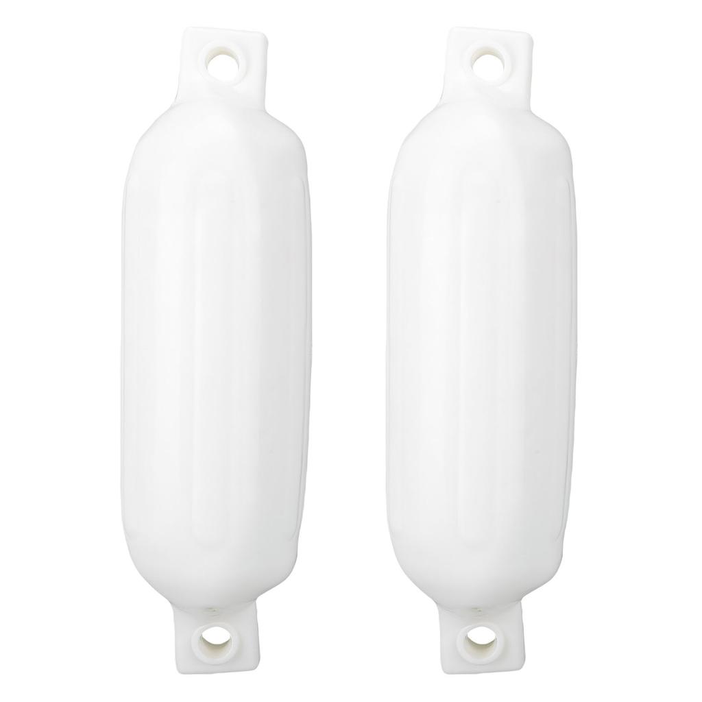 Aufblasbarer Bootsfender PVC Leicht Tragbarer Bootsanlegefender mit Schwarzem Seil für Yachtschiffe