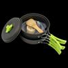 OEING Portable Camping Cookware Set