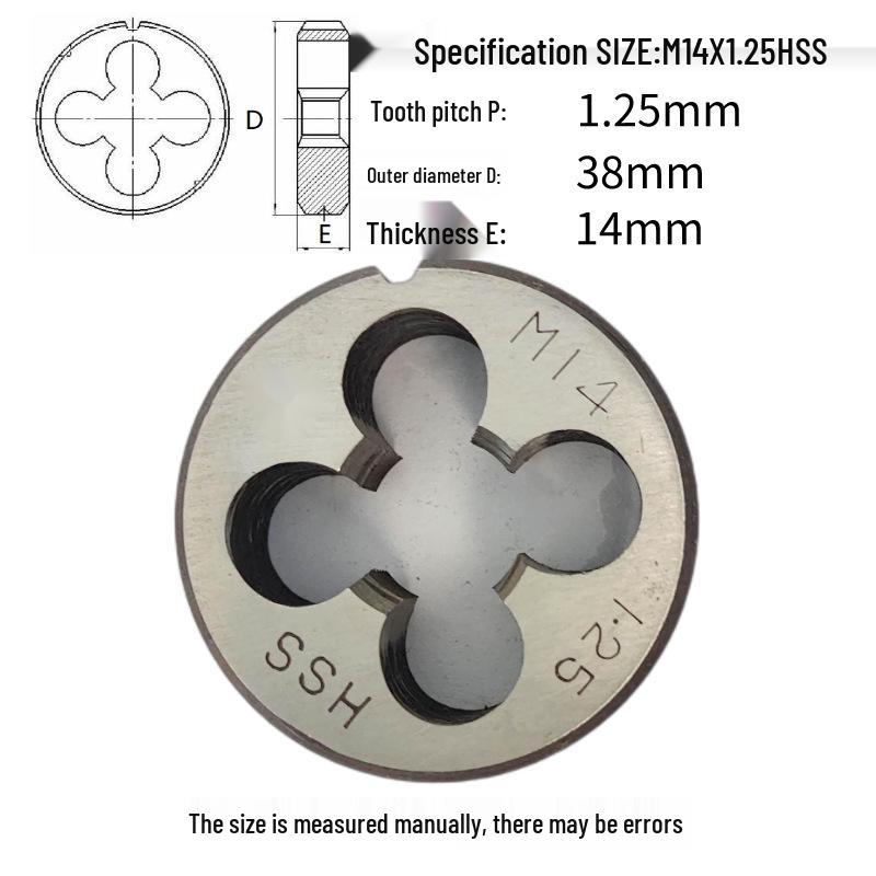 High-Speed Stainless Steel Tap Wrench for M12-M16 (HSS)