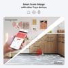 Tuya ZigBee Flood Sensor Linkage Water Leakage Detector Security Alarm Protection Smart Life APP Remote Monitoring Hub Is Need