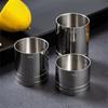 25/35/50ml Stainless Steel Measuring Cup Cylindrical Cocktail Ounce Jigger Wine Drink Measurer Bartending Bottle Bar Accessories
