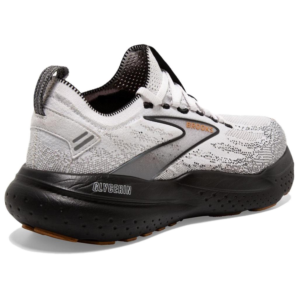 Brooks Glycerin StealthFit 21 White Grey Black Men Sneakers 110421-1D-135