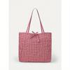 Cute Women's Plaid Tote Bag, Summer Bag, for Picnic