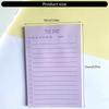 300 Sheets Colorful Note Paper 6x4Inch Wide Lined Note Pad Adhesive Note Paper Pocket Notepads for Writing Noting