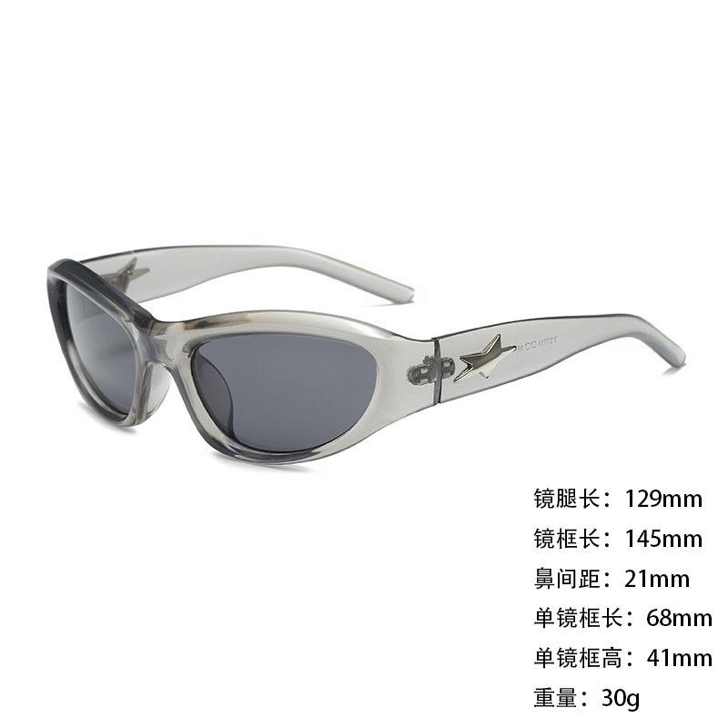 headband sunglasses hairpin glasses windproof street shooting cool men and women hot girls sunglasses sunscreen uv400