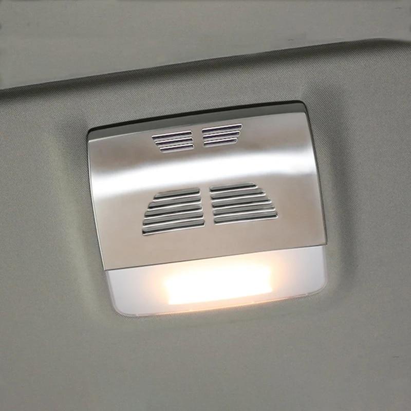 Kohlefaser ABS Auto Vorne Hinten Leselicht Rahmen Zierleiste Dekorative Abdeckung Aufkleber Für BMW 3er E90 2005-12 Autozubehör