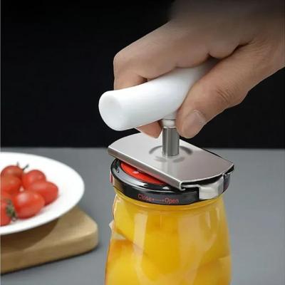Apriscatole Apriscatole regolabili per barattoli e coperchi Apribottiglie in acciaio inossidabile Accessori per lattine di vino e birra Accessori da cucina