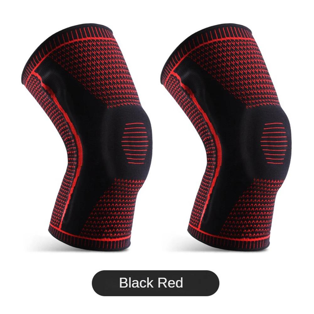 Athletic Knee Pads Support Knee Brace Patella Medial Strong Maleiscus Silicone Compression Protection Running Basketball High Quality XL