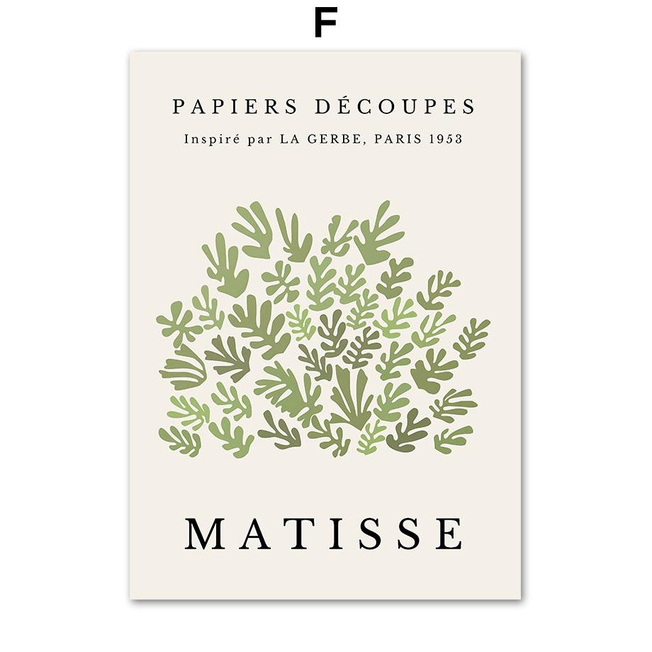 Henri Matisse Flower Market Rainbow Leaf Wall Art Canvas Painting Nordic Posters And Prints Wall Pictures For Living Room Decor