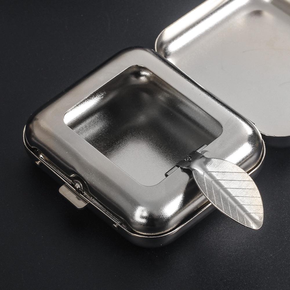 Creative Square Pocket Portable Fashion Outdoor Smoke Holder Ash Tray Smoking Accessories Ashtray