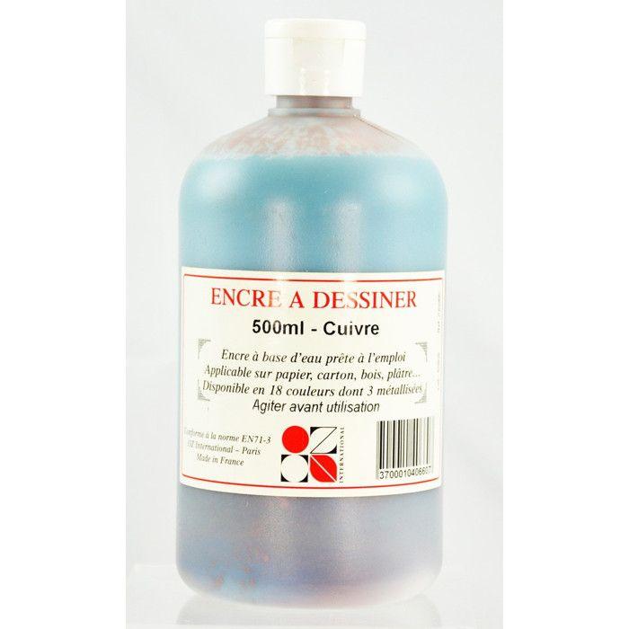 ENCRE à Dessiner CUIVRE 500ml
