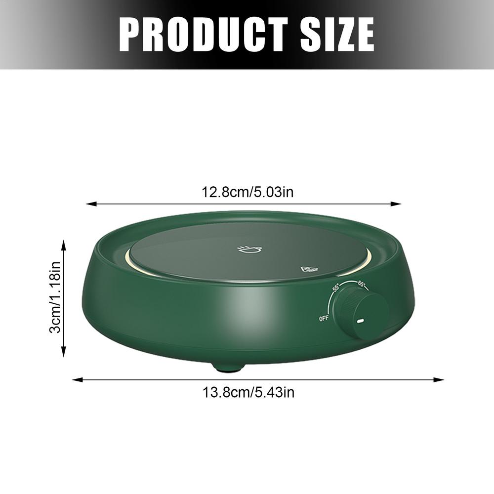 

Подогреватели напитков Термостат Подставка Подогреватель кофе Автоматическое включение/выключение 3 Режима температуры Быстрый нагрев Для эспрессо Напитка зелёный