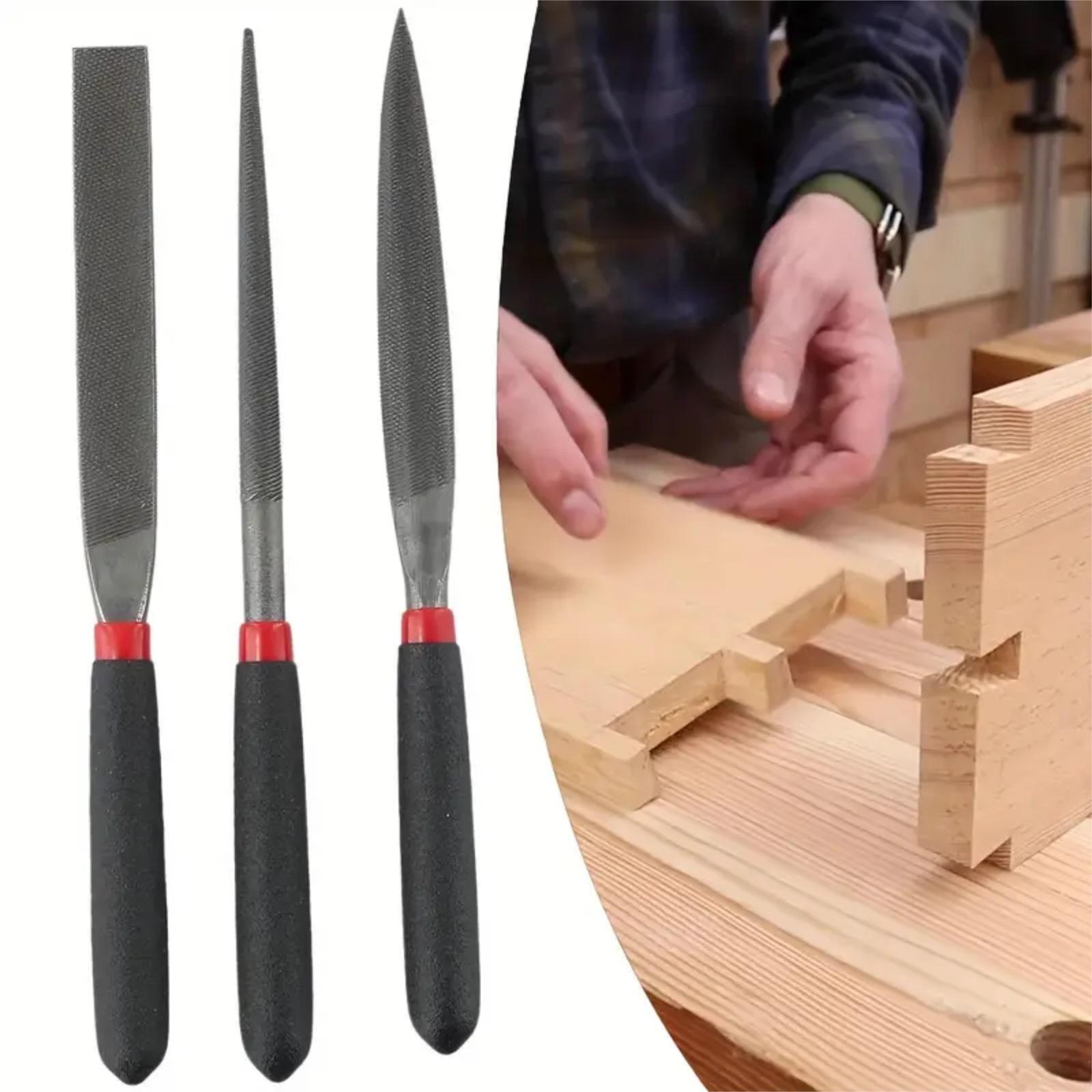 

1 Набор надфилей с плоскими и круглыми кончиками для деревообработки, гравировки, работы со стеклом и металлообработки One Size