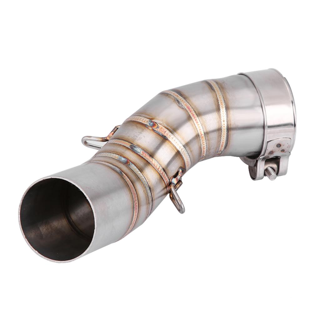 Motorcycle Muffler Link Pipe Motorcycle Full Exhaust System Center Pipe Connector for 900 2017-2018