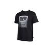 Scenic Letter Print Casual Sports Crew Neck T-Shirt Men Tops Black 630858-01