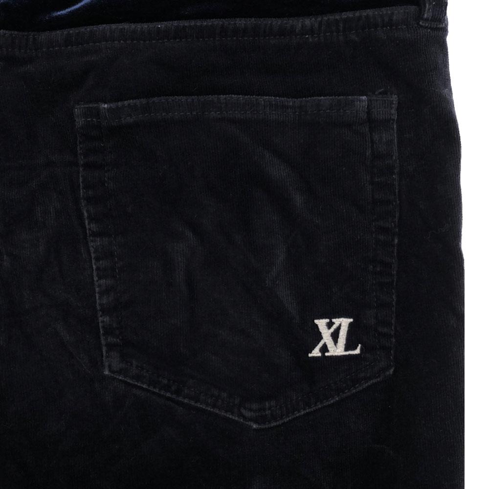 Xlarge Logo Embroidery Corduroy Pants W34 Navy Men's Used