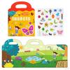 5 Themes Sticker Book Birthday Gifts Educational Toys Cognition Toy Fine Multicolored Home Party