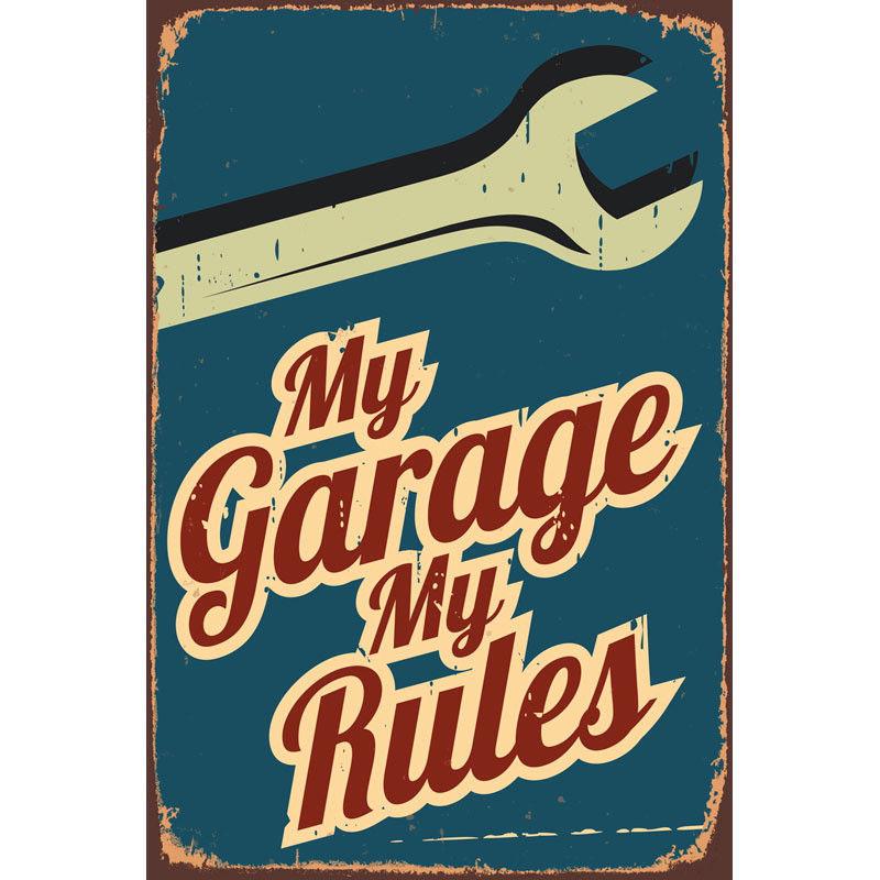 Buy Retro Metal Tin Sign Poster Plaque Bar Pub Club Cafe Home Decor Art ...
