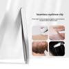 Professional Beauty Tool for Facial Hair Manicure Tool Flat Opening Ouriner Eyebrow Tweezers Stainless Steel Eyebrow Forceps