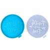 DIY Creative Pattern Faith Coaster Silicone Mold Eco-Friendly Sturdy Round M