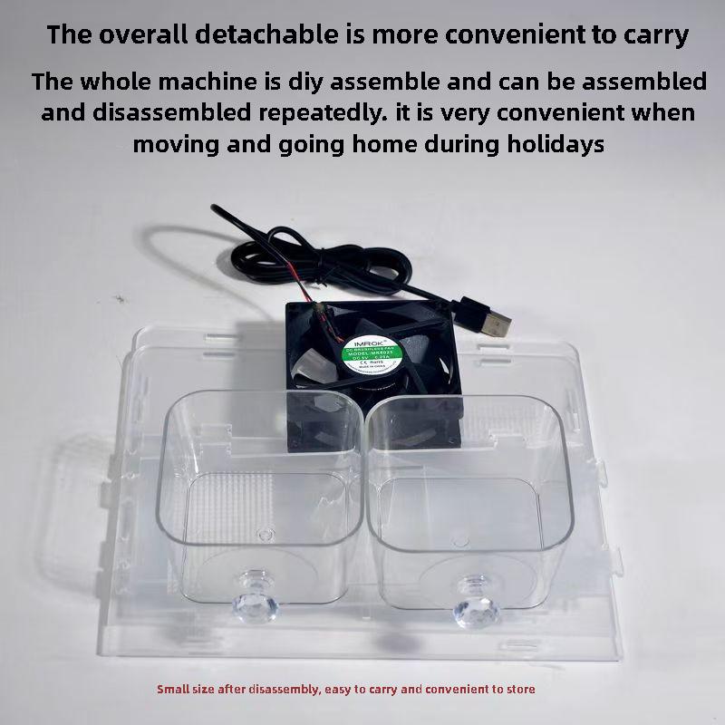 Haushalts-Vogelgetreide-Blasmaschine Waschbar Elektrisch Vogelfutter Getreide Schälen Schalenbläser Vogelzubehör Papageienzubehör