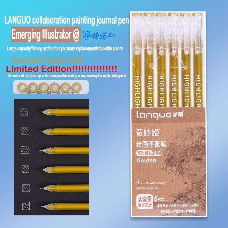 Languo 216 Colori Penna Manuale Multicolore 1,0 mm Colore Morandi Set di Penne Gel e Pennarelli Cancelleria Ufficio Forniture Scolastiche